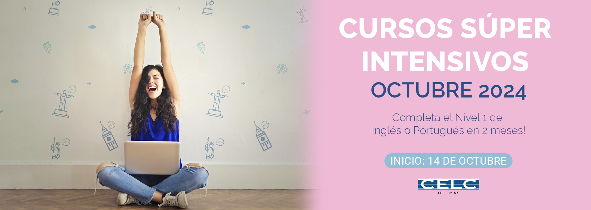 CELC Idiomas - Curso súper intensivo de inglés, Curso súper intensivo de portugués, cursos intensivos, Cursos Intensivos de Idiomas, Cursos súper Intensivos